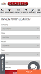 Mobile Screenshot of driveclassicchevy.com